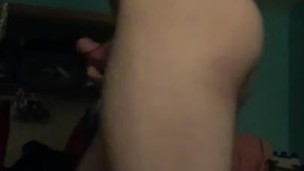 Amateur Stud’s First Striptease