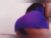 Big Booty Indian College Teen Stripping and and Showing her Ass