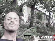 OUTDOOR FUCK! Young Mina’s pussy ready for big load! Hitzefrei.dating 1/16