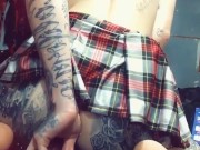 Tattooed schoolgirl 