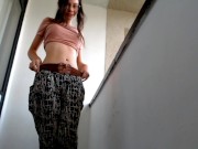 hijastra folla papá una y otra vez - en el balcón 7/16