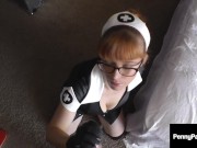 Nympho Nurse Penny Pax Fixes Patient After Sucking His Cock! 7/16
