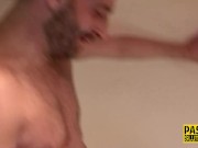 Submissive gets ass spanked and fucked 13/16