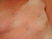 bath tub soap tease
