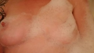 bath tub soap tease