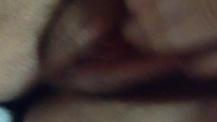 Wetting a little while I masturbate and cum