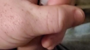 Cum explosion in hand