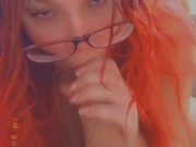 ¿Te la mamo así, papi?