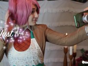 Just Natsuki for Christmas DDLC OmankoVivi Cosplay Music Video Parody 1/16