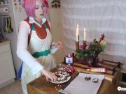 Just Natsuki for Christmas DDLC OmankoVivi Cosplay Music Video Parody 12/16