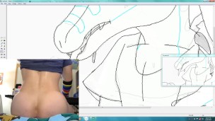 Femboy dev stream- work on car jack off scene~(fap @ 1:02:39)