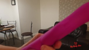 I forget about working and make myself squirt all over the sofa