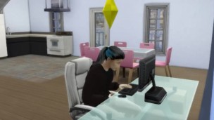 Alone Time at the Computer