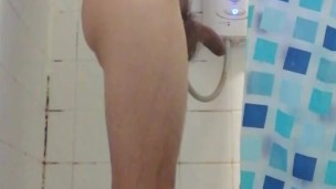 Shower wank