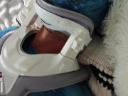 Mistress An Li tramples and punches mummified man in balls 1/16