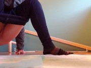 Pissing On A Super Absorbent Pee Pad 13/16