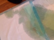 Pissing On A Super Absorbent Pee Pad 15/16