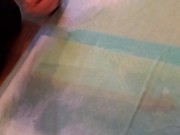 Pissing On A Super Absorbent Pee Pad 16/16