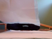 Pissing On A Super Absorbent Pee Pad 4/16