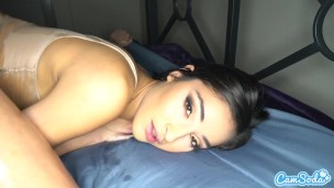 Camsoda - Teen Emily Willis covered in oil and creampied