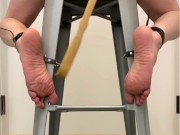 Self tickling  - Screenshot 13 of 16 - Male Feet