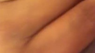 Bbw shoves bottles in tight pussy for step brothers friends w/ parents home