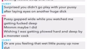 Sexting Dirty Secrets to My Husband 