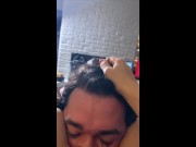 Feet Worship and Eating Ass In Fishnets 5/16