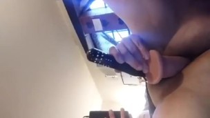 My cuckold girlfriend Mistress  playing with her favorite toy POUNDER
