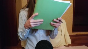 Horny census worker gives you a handjob ASMR roleplay