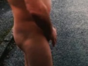 Really long naked in the road dare 5 mins 