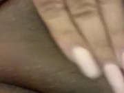 Sexy redbone rubbing pussy 