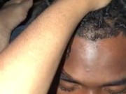 Licking the clit making her legs shake 7/16