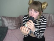Gigantic Bad Dragon Horsecock Dildo Throat Fucking Distension