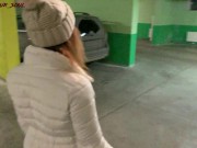 PICKUP IN GARAGE - REDHEAD CHEATED ON HER GUY FOR MONEY 6/16