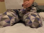 Playing with my tits - cum with me