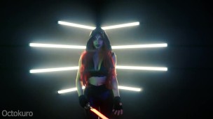 Octokuro Sith cosplay tieser Star wars