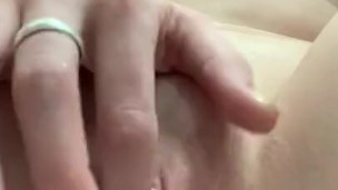 Masturbating until I cum. 