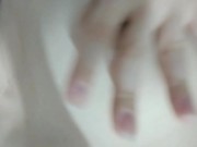  plays with her boob | perfect white girl, very sexy