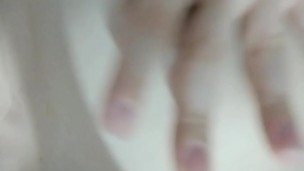  plays with her boob | perfect white girl, very sexy