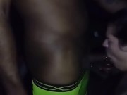 Gagging on his dick 16/16