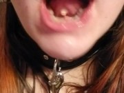 Just a quick cum clean up 