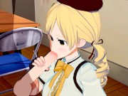 Madoka Magica -Tomoe Titty Fuck and Doggystyle Hentai