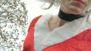 Exhibitionist Crystal Caged Claus, 1