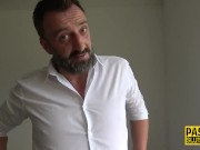 Real kinky milf gets ass fucked and swallows 2/16