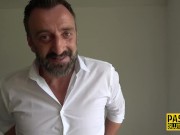 Real kinky milf gets ass fucked and swallows 3/16