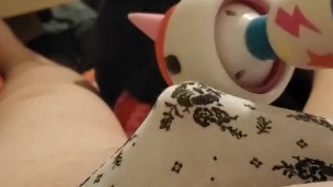 Didn't even bother to take my panties off, I needed to cum