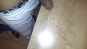 Quick Jerk Off and Huge Load