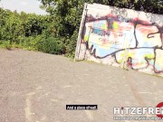 PUBLIC FUCK! Mini’s PUSSY PENETRATED again and again! Hitzefrei.dating 4/16