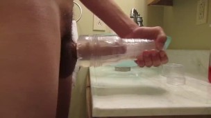New Torque To Go Fleshlight (with Cumshot)